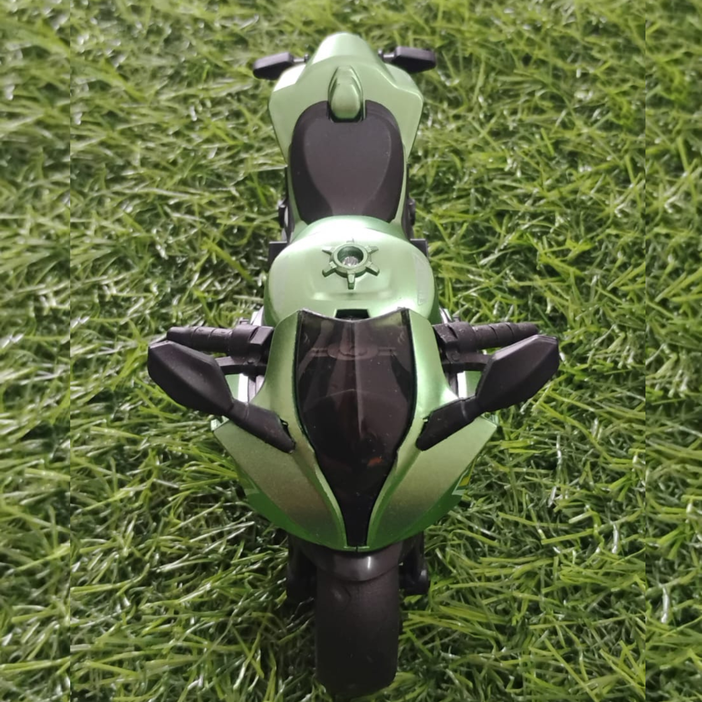 Kurnool Store Ace ShimmerStrike Unbreakable Turbo Bike Friction-Powered Super Moto Toy for Kids 3 (Pack of 1) - Image 3