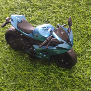 Kurnool Store Ace ShimmerStrike Unbreakable Turbo Bike Friction-Powered Super Moto Toy for Kids 3 (Pack of 1)